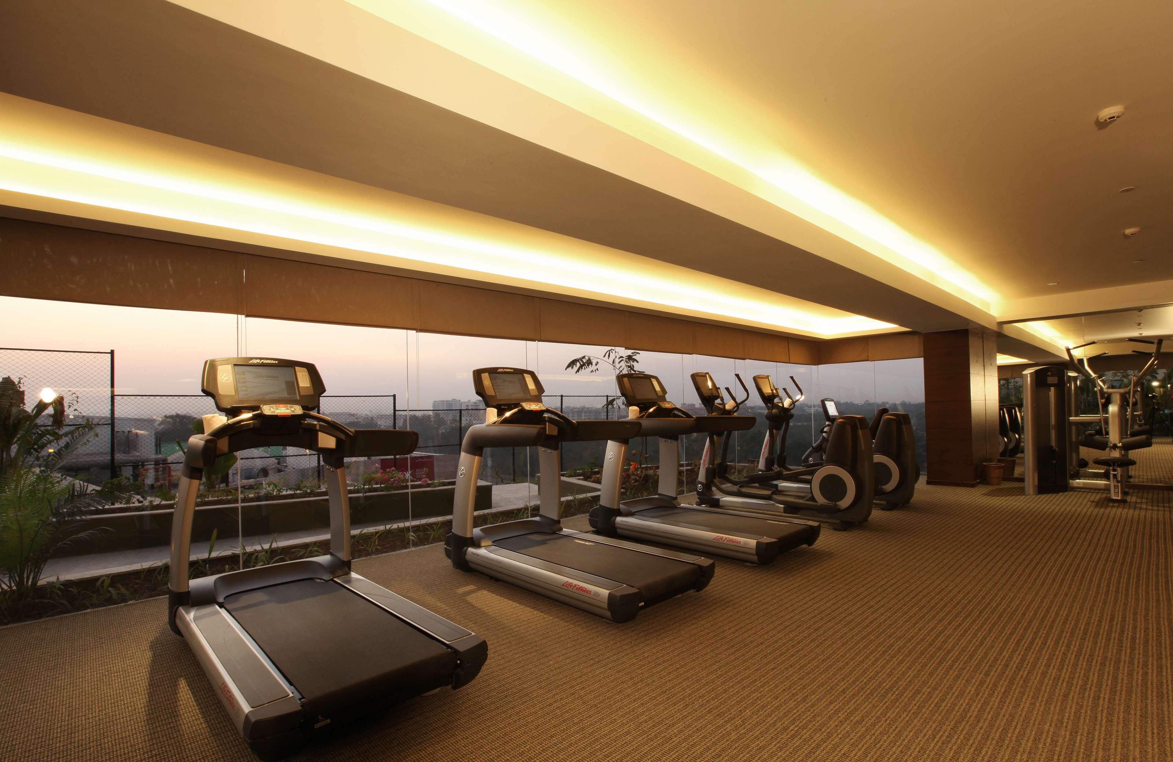 Hyatt Pune Esterno foto The gym at the hotel