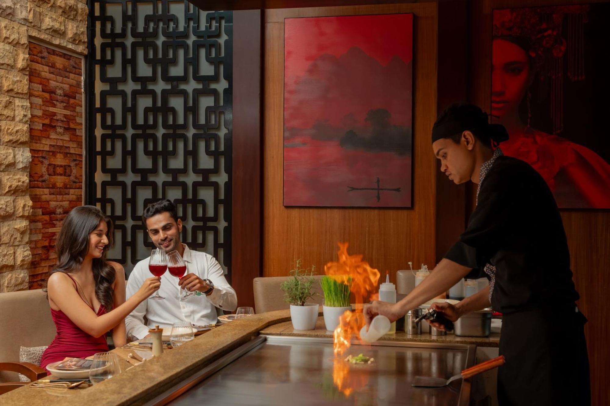 Hyatt Pune Esterno foto A Teppanyaki restaurant in India